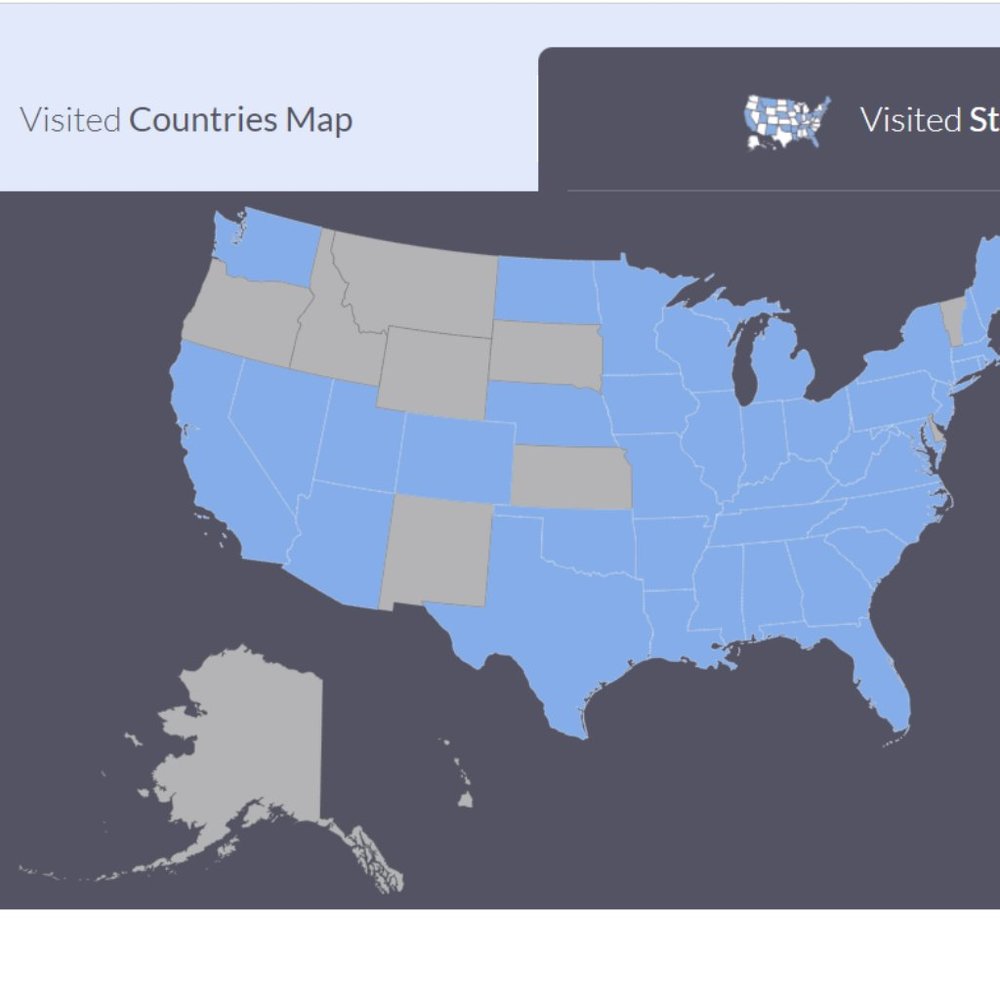 Help me fill my map! These are states I’ve sold to! 😊